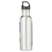 Polizei Edelstahlflasche (Rückseite)