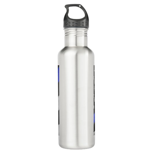 Polizei Edelstahlflasche (Rückseite)