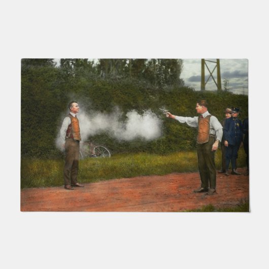 Polizei - eine wirkliche Attrappe 1923 Fußmatte (Vorderseite)