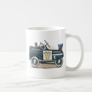 Polizei elt Auto-Polizist-Auto-Tasse rad Kaffeetasse