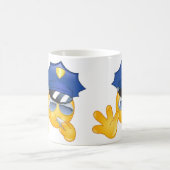 Polizei Emoji Kaffeetasse (Mittel)