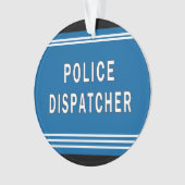 Polizei-Fahrdienstleiter Ornament (Vorderseite)