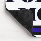 Polizei-Familie Mousepad (Ecke)