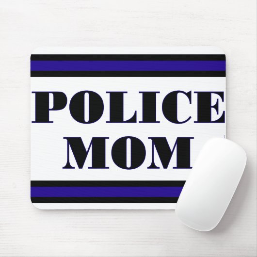 Polizei-Familie Mousepad (Mit Mouse)