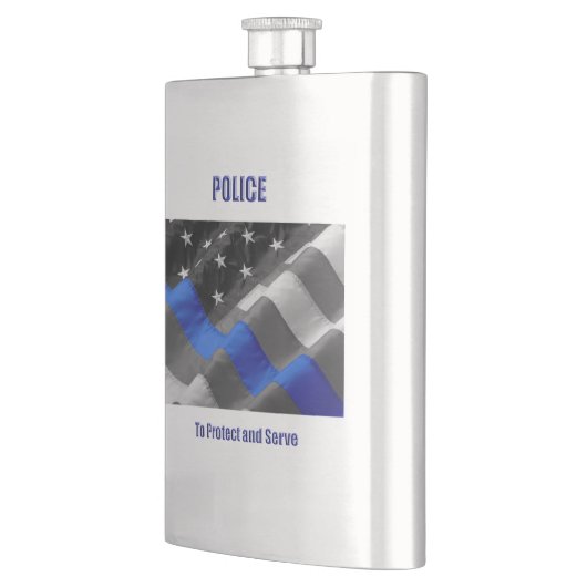 Polizei Flachmann (Links)