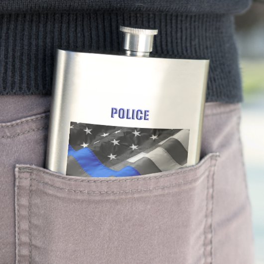 Polizei Flachmann (Beispiel)