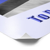 Polizei Fotodruck (Ecke)