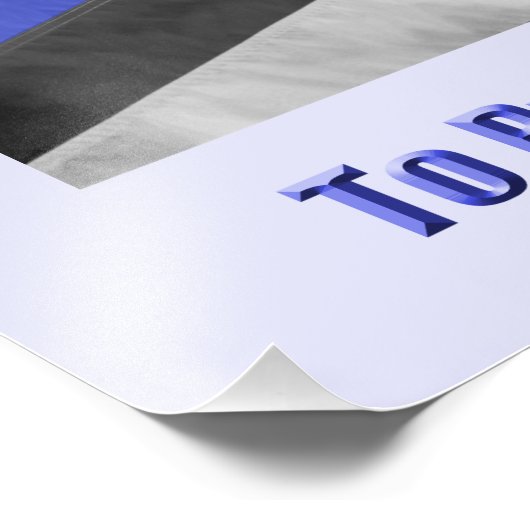 Polizei Fotodruck (Ecke)