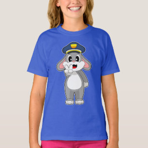 Polizei für Kaninchen-Polizist T-Shirt