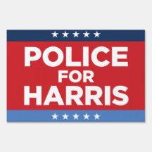 Polizei für Schild Harris 24" x 36" Hof
