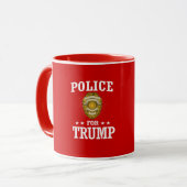 POLIZEI FÜR TRUMPF TASSE (Vorderseite Links)
