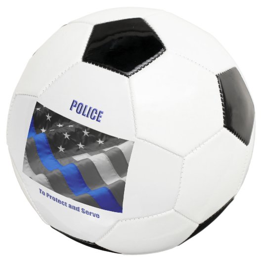 Polizei Fußball (Dreiviertel)