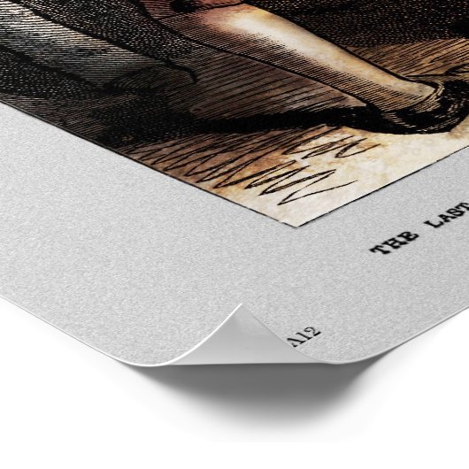 Polizei Gazette Plakat Sullivan Ryan (Farbe) (Ecke)