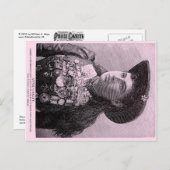 Polizei Gazette Postcard Annie Oakley Postkarte (Vorne/Hinten)