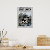 Polizei Gazette Poster Insane Woods (Küche)