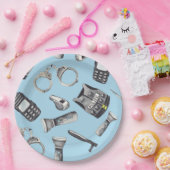 Polizei Geburtstag Pappteller (Party)