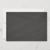 Polizei Geburtstagsfoto-Einladung Polizeiauto Einladung (Rückseite)