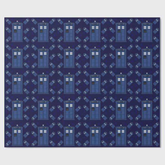 POLIZEI GESCHENKPAPIER (Flach)