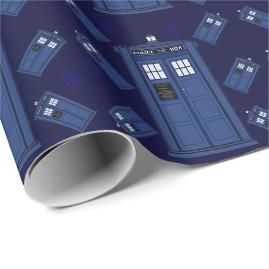 POLIZEI GESCHENKPAPIER (Rolleneckpunkt)