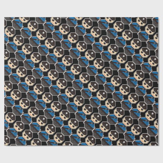 Polizei Geschenkpapier (Flach)