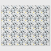 Polizei Geschenkpapier (Flach)