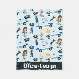 Polizei gibt Babytuchdecke mit Namen Fleecedecke