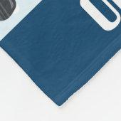 Polizei gibt Namen Baby-Spaß-Decke Fleecedecke (Ecke)