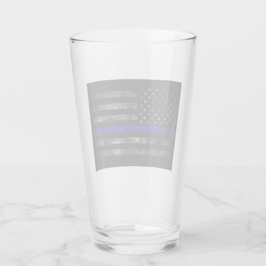 Polizei-Glas Glas (Rückseite)