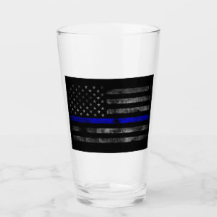 Polizei-Glas Glas