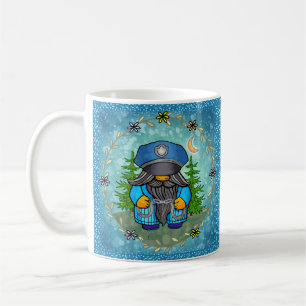 Polizei-Gnom Kaffeetasse