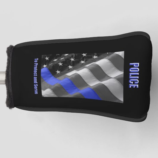 Polizei Golf Headcover (Vorderseite)