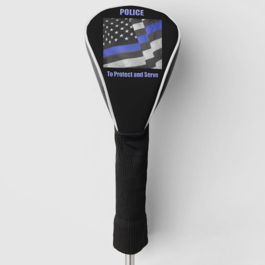 Polizei Golf Headcover (Vorderseite)