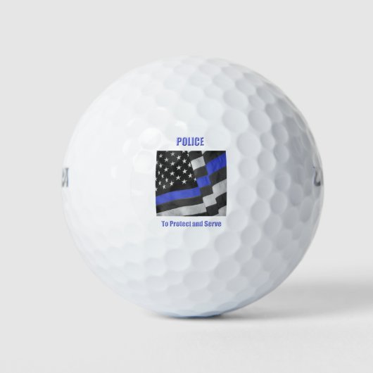 Polizei Golfball (Vorderseite)