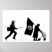 Polizei & Granny Poster (Vorne)