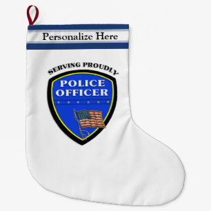 Polizei Großer Weihnachtsstrumpf