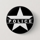 Polizei hat button (Vorderseite)