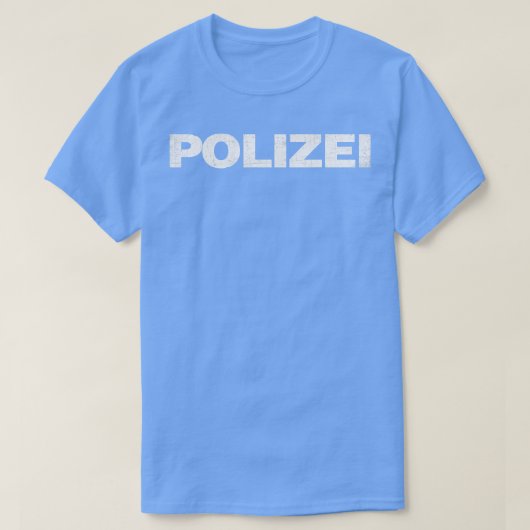 POLIZEI HOFFT KEINE ANGST T-Shirt (Design vorne)