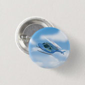 Polizei-Hubschrauber Button (Vorne & Hinten)