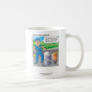 Polizei Humor Körperverletzung Lustiger Kaffeebech Kaffeetasse