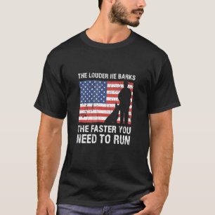 Polizei Hund Amerikanischer Flaggenbeamter Hunde G T-Shirt