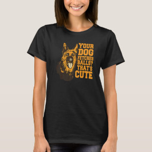 Polizei Hund K9 Beamter Deutscher Schäferhund Ihr T-Shirt