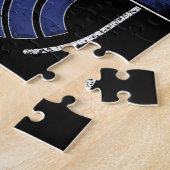 Polizei-Hund K-9 verdünnen Blue Puzzle (Seite)