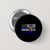 Polizei-Hundeführer Button (Vorne & Hinten)