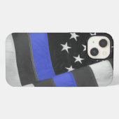Polizei iPhone Hülle (Rückseite (Horizontal))