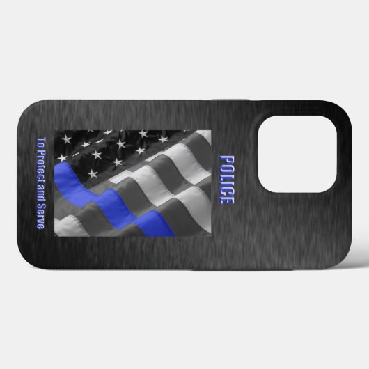 Polizei iPhone / iPad Fall Case-Mate iPhone Hülle (Rückseite (Horizontal))