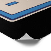 Polizei-K9-Einheit-Hund Poster (Ecke)