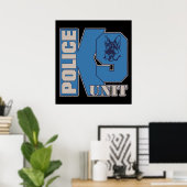 Polizei-K9-Einheit-Hund Poster (Heimbüro)