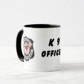 Polizei K9 Tasse (Vorderseite Links)