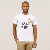 Polizei K9 - Tatze T-Shirt (Vorne ganz)