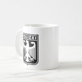 Polizei Kaffeetasse (Vorderseite Links)